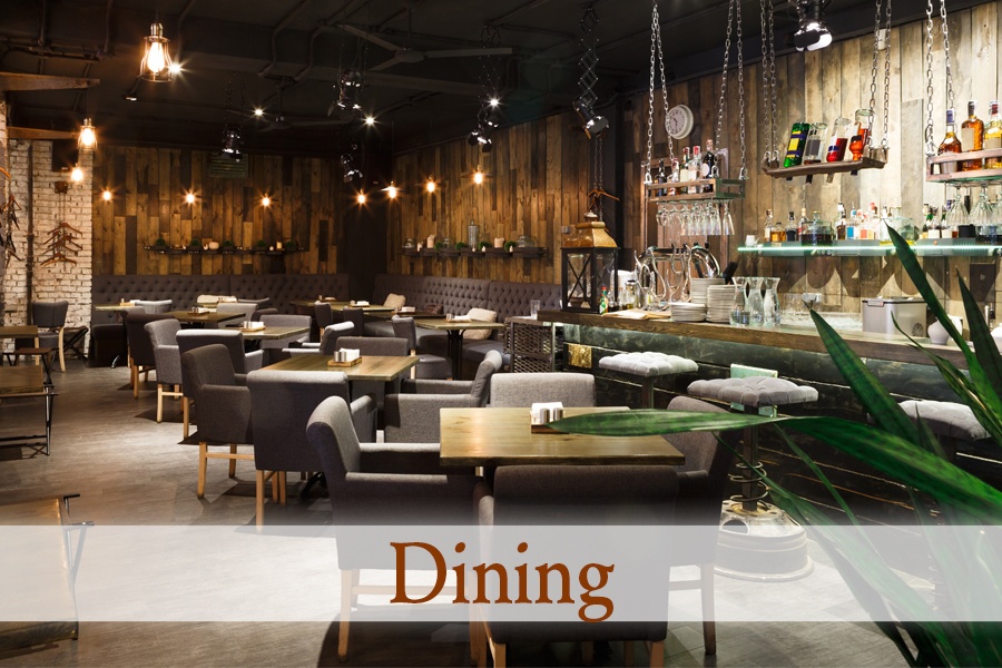 Dining feature card